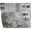 Pack of 12 NEW WAGO 859-403 TOPJOB S Push-in Jumper Bar 3-Way Insulated Gray