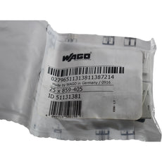 Pack of 18 NEW WAGO 859-405 TOPJOB S Push-in Jumper Bar 5-Way Insulated Gray