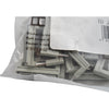 Pack of 25 NEW WAGO 2002-436 TOPJOB S Push-in Jumper Bar 1-to-6 Insulated Gray