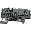 Lot of 13 NEW WAGO 2002-1661 TOPJOB S 2-Conductor Carrier Terminal Block Gray