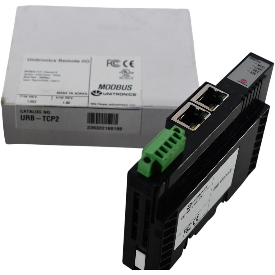 Unitronics Modbus Tcp NEW Unitronics URB-TCP2 Remote I/O Ethernet Adapter Modbus TCP IP UniS ...