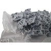 Pack of 25 NEW WAGO 249-116 Screwless End Stop 6mm Wide for DIN-35 Rail Gray