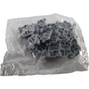 Pack of 25 NEW WAGO 249-116 Screwless End Stop 6mm Wide for DIN-35 Rail Gray