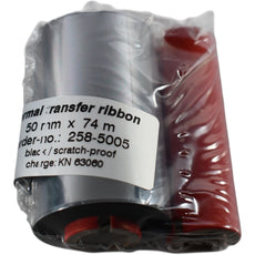 NEW WAGO 258-5005 Smart Printer Thermal Transfer Ink Ribbon Black 50mm x 74m