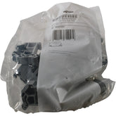 NEW Pack of 19 Wago 249-117 Screwless End Stop 10mm Gray for DIN-35 Rail