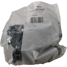 NEW Pack of 19 Wago 249-117 Screwless End Stop 10mm Gray for DIN-35 Rail