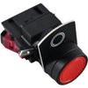 NEW Idec HW1B-M1F01-R Pushbutton Switch Flush Momentary 22mm 1NC Red HW Series