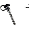 Jergens 800622 Kwik-Lok Button Handle Quick Release Pin 1/4'' Dia 2'' Grip SS