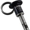Jergens 800622 Kwik-Lok Button Handle Quick Release Pin 1/4'' Dia 2'' Grip SS