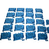 NEW Lot of 30 Wago 2002-1204 TOPJOB S 2-Conductor Terminal Block 800V 24A Blue