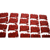 NEW Lot of 42 Wago 2002-1203 TOPJOB S 2-Conductor Terminal Block 800V 24A Red