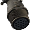NEW ITT Cannon MS3101F20-27S Circular Connector Inline Receptacle 14-Pin Female