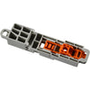 NEW Wago 832-1038 MCS MAXI 16 Mounting Adapter for DIN-35 Rail Gray