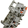 NEW Wago 2102-5309 TOPJOB S 3-Conductor Through Terminal Block 800V 24A Gray