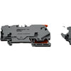 NEW Lot of 2 Wago 2104-5301 TOPJOB S 3-Conductor Terminal Block 800V 32A Gray