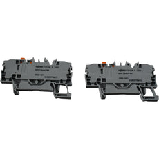 NEW Lot of 2 Wago 2202-1671 TOPJOB S Disconnect Test Terminal Block 400V 16A