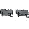 NEW Lot of 5 Wago 2202-1301 TOPJOB S 3-Conductor Terminal Block 800V 24A Gray