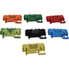 Lot of 7 NEW Wago 2202 Series TOPJOB S 4-Conductor Terminal Block Mixed Colors