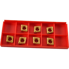 NEW Pack of 7 Sandvik Coromant CCMT 09 T3 08-MF S05F CCMT 3(2.5)2-MF Inserts