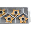 NEW Pack of 4 Iscar PENTA 24N100P005 IC1008 Carbide Grooving Cutoff Inserts