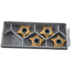 NEW Pack of 4 Iscar PENTA 24N100P005 IC1008 Carbide Grooving Cutoff Inserts