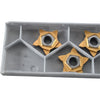 NEW Pack of 4 Iscar PENTA 24N100P005 IC1008 Carbide Grooving Cutoff Inserts