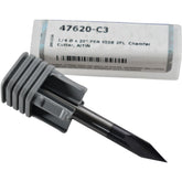 NEW Harvey Tool 47620-C3 1/4 x 20 Degree Per Side 2FL Chamfer Cutter AlTiN
