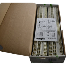 NEW Pack of 100 WAGO 2002-1208 TOPJOB S 2-Conductor Shield Terminal Block