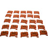 NEW Lot of 25 WAGO 2002-1202 TOPJOB S 2-Conductor Through Terminal Block