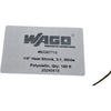 NEW WAGO 60387715 1/4'' Heat Shrink Tubing 3:1 White Polyolefin 100ft Reel