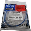 NEW Tripp Lite N204-003-BL-RA Cat6 Gigabit Right-Angle Ethernet Cable Blue 3ft