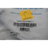 NEW L-com TRD815SRA7BLK-1 Cat5e Shielded Ethernet Patch Cord 90 Degree RJ45 1ft