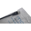 NEW L-com TRD815SRA7BLK-1 Cat5e Shielded Ethernet Patch Cord 90 Degree RJ45 1ft