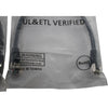 NEW Lot of 2 Cat6A FTP Shielded Ethernet Patch Cable Black 1FT 10Gbps RJ45