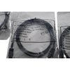 NEW Lot of 5 Cat5e Patch Cord Ethernet Network Cable 350MHz UTP 3FT Black