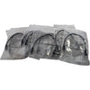 NEW Lot of 8 Cat5e Patch Cord Ethernet Network Cable 350MHz UTP 1FT Black