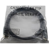 NEW Lot of 3 Cat6A FTP Shielded Ethernet Patch Cable Black 3FT 10Gbps RJ45