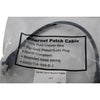 NEW Lot of 2 Cat6A Shielded SSTP Ethernet Patch Cable Black 1FT 10Gbps RJ45