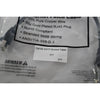 NEW Lot of 2 Cat6A Shielded SSTP Ethernet Patch Cable Black 1FT 10Gbps RJ45