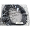 NEW Lot of 2 Cat6A SFTP Shielded Ethernet Patch Cable Black 15FT 10Gbps RJ45