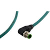 Murrelektronik 7700-44761-S4U0100 M12 90 Degree to RJ45 Ethernet Cable 1m