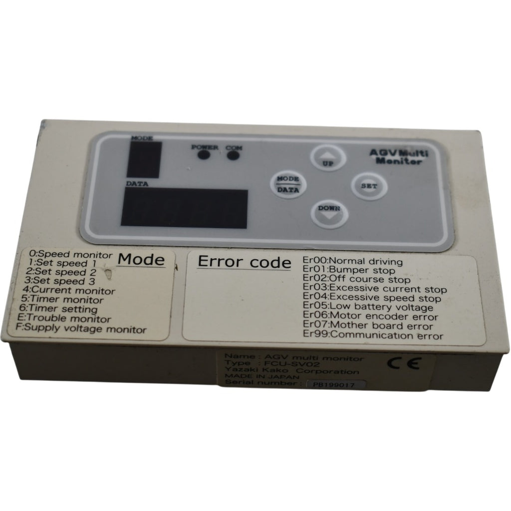 Fcu Display Module Yazaki Kako FCU-SV02 Creform AGV Multi Monitor Control HMI Display Mod ...