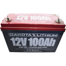 NEW Dakota Lithium 12V 100Ah LiFePO4 CAN Bus Deep Cycle Group 24 Battery