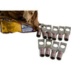 NEW Ilsco SWS-1/0-12 SureCrimp Copper Compression Lug 1/0 AWG 1/2 Stud Lot 10