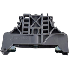 Entrelec BAM 2 Terminal Block End Stop 1SNA206351R1600 Grey DIN Rail Mount