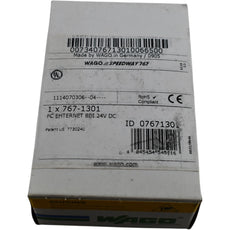 NEW WAGO 767-1301 Speedway Ethernet Fieldbus Coupler 8-Channel DI 24VDC PLC