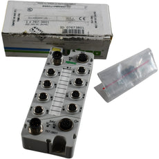 NEW WAGO 767-3801 Speedway 767 8-Channel Digital Input Module 24VDC 8xM8