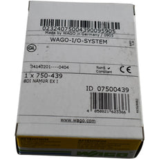 NEW WAGO 750-439 8-Channel Digital Input Module NAMUR Intrinsically Safe Ex i