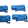 NEW Lot 6 WAGO 2206-8034 TOPJOB S Blue Ex i Terminal Block 2-Conductor 8 AWG
