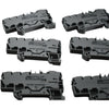 NEW Lot 6 WAGO 2206-8031 TOPJOB S Distribution Terminal Block 20-8 AWG Gray